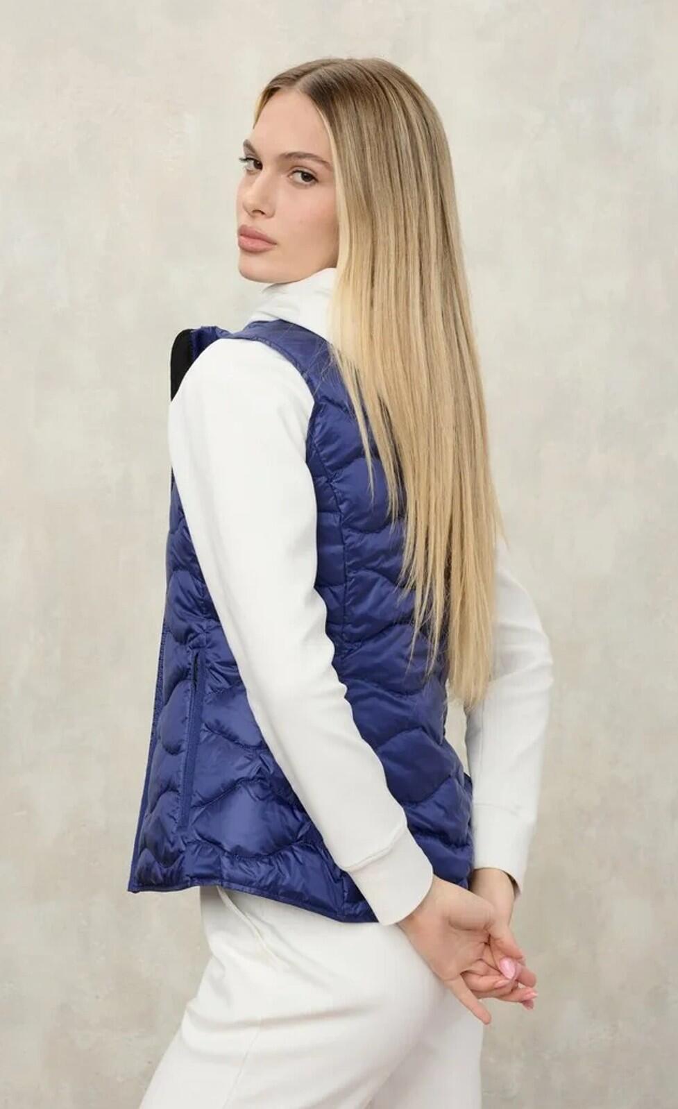 BLAUER Blauer USA Damen Weste VENICE blue 3/4