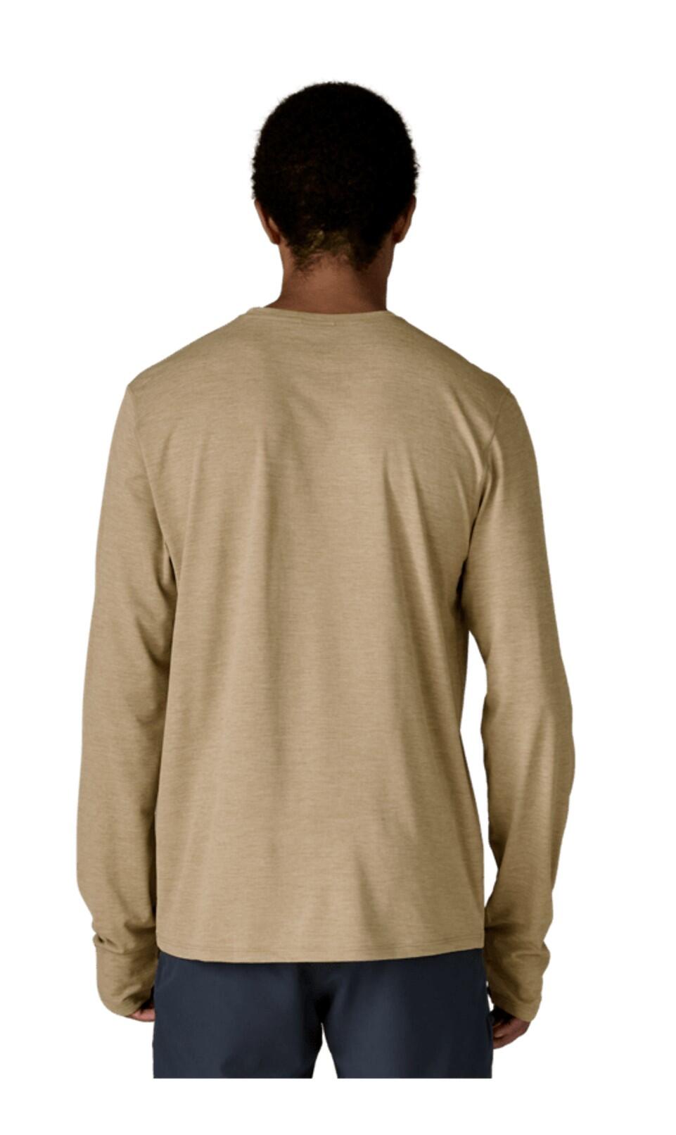 PATAGONIA Patagonia Herren Longsleeve Cap Cool Sun Light Seabird Grey 3/3
