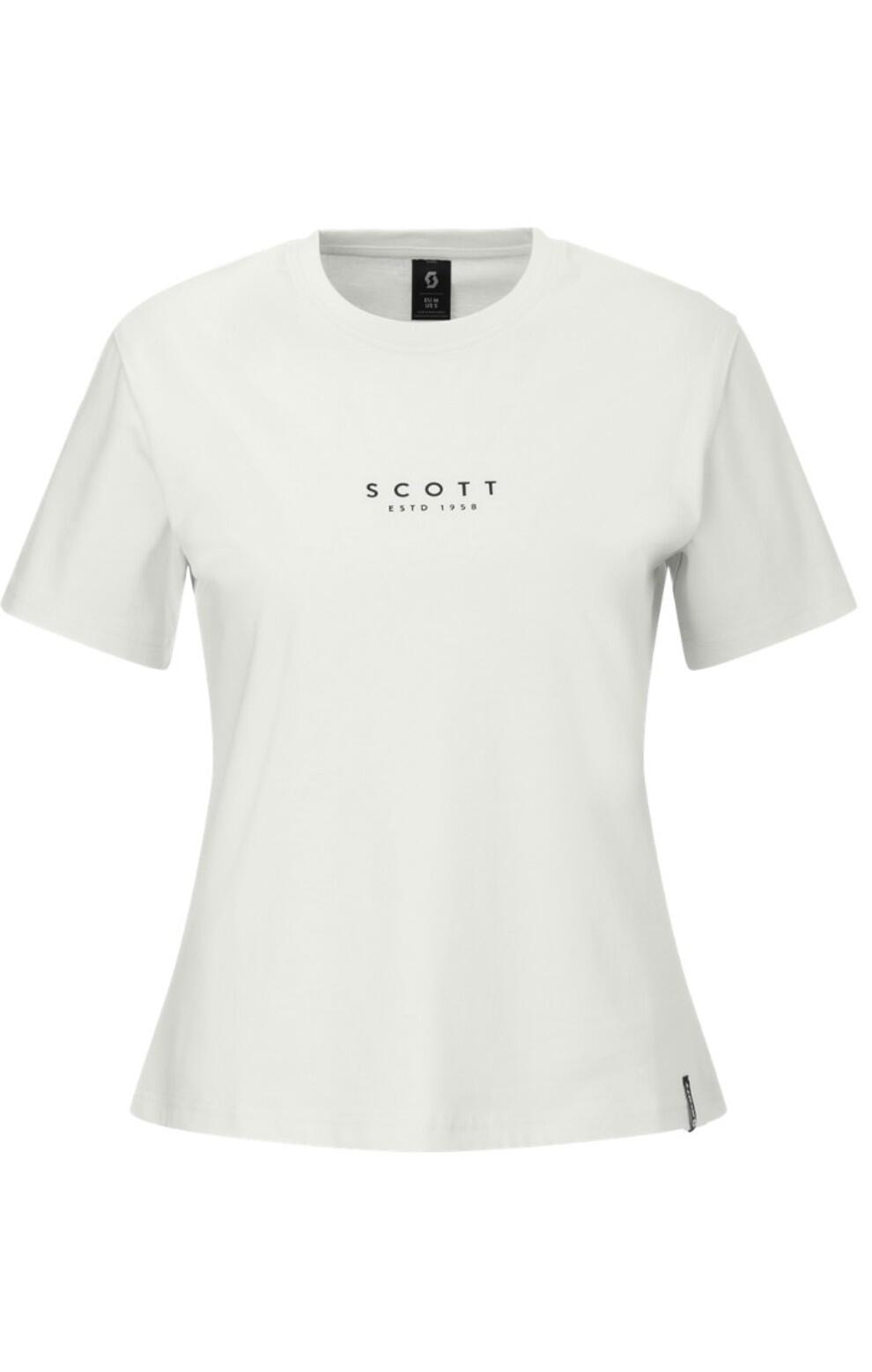 SCOTT SCOTT Damen T-Shirt Typo white 1/3