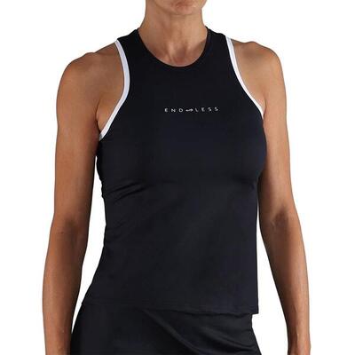 Stock padel s.l. endless essential t-shirt zwart l