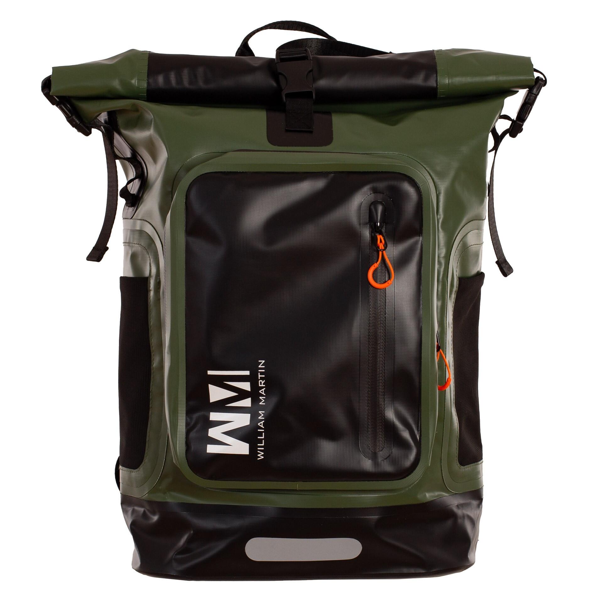 Zaino William Martin Gold Coast Verde Militare/Nero 1/7