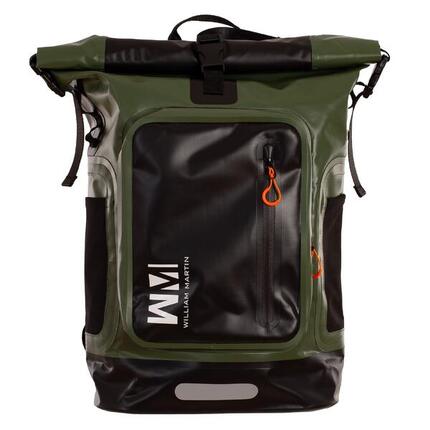 William Martin Gold Coast Sac à dos imperméable Vert Militar/Noir ÚNICA