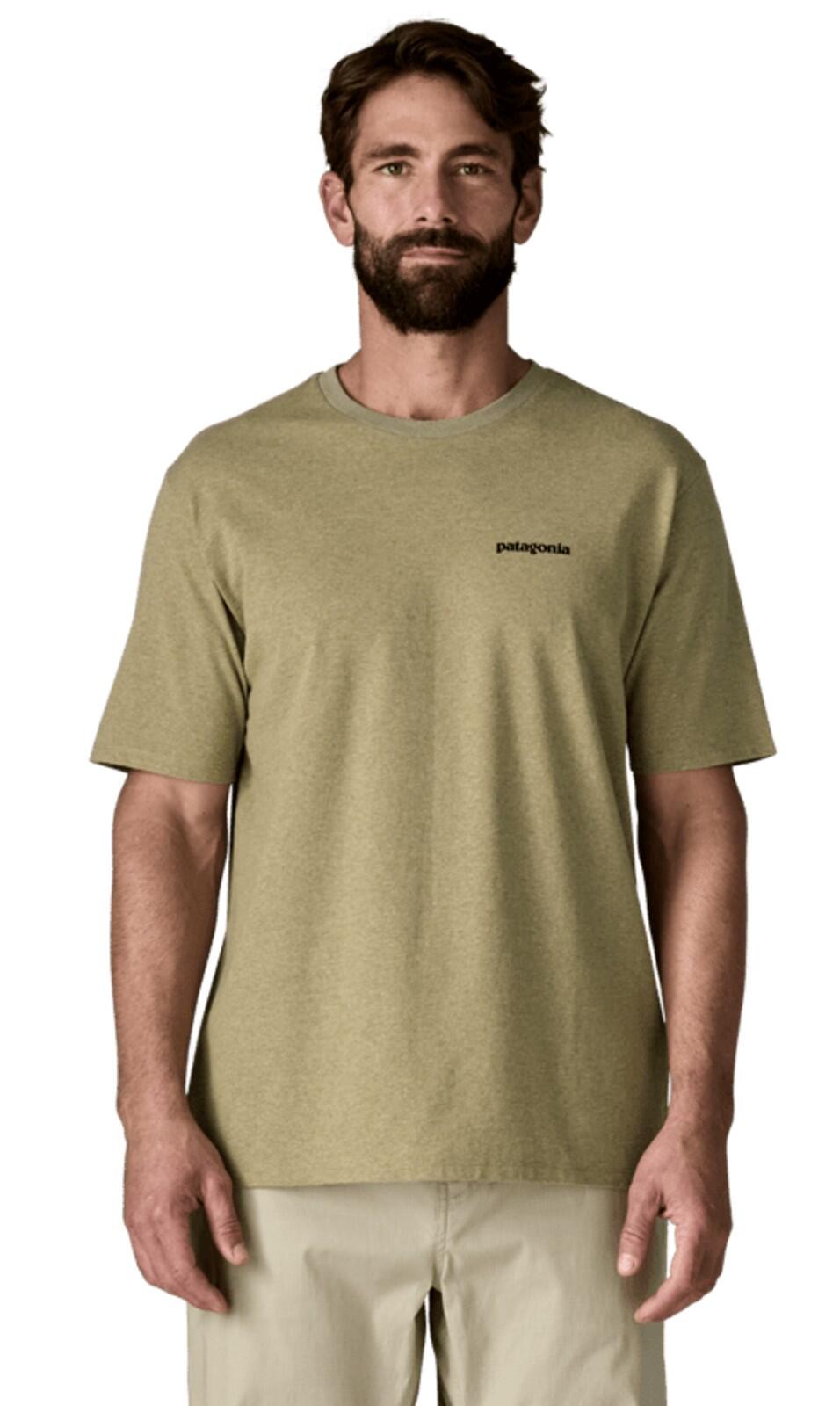 PATAGONIA Patagonia Herren T-Shirt P-6 Responsibili Tee Gumtree Green 2/3