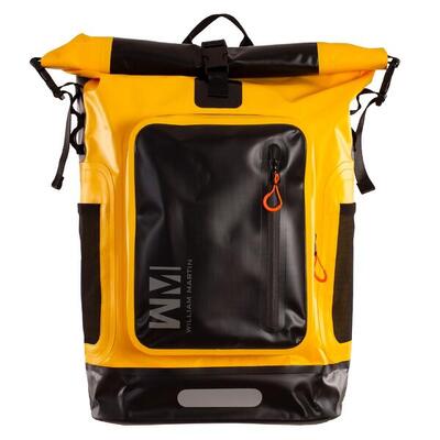 Zaino William Martin Gold Coast Giallo/Nero - Roll-Top 33x20x55 cm