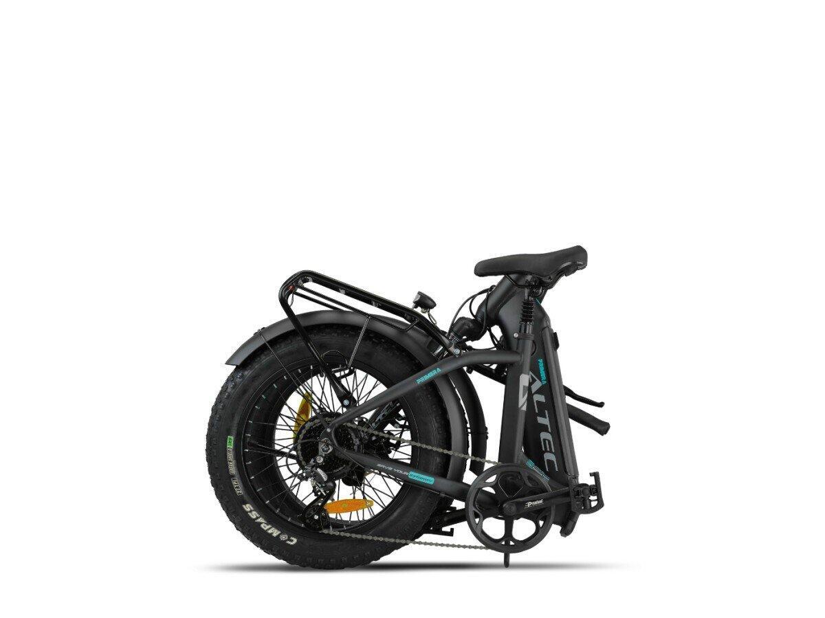 Altec Primera elektrische fatbike vouwfiets e-bike 20 in 468Wh, zwart 2/2