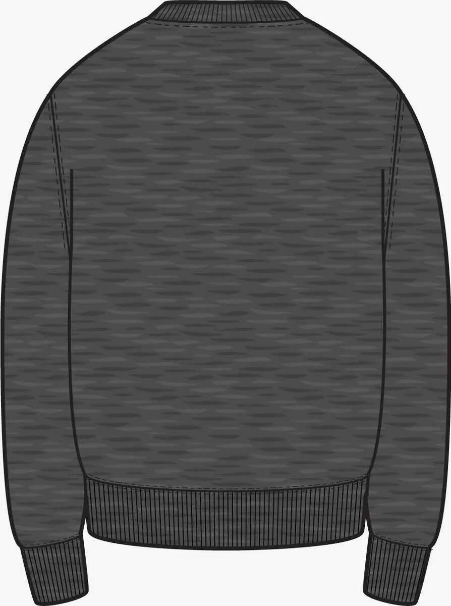 Felpa girocollo uomo ( fleece) nike grigio 2/2