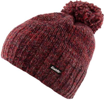 Cappello invernale Eisbär Wms Wally con pompon rosso.