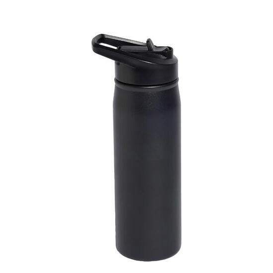 Gourde métal paille 0,6 litre