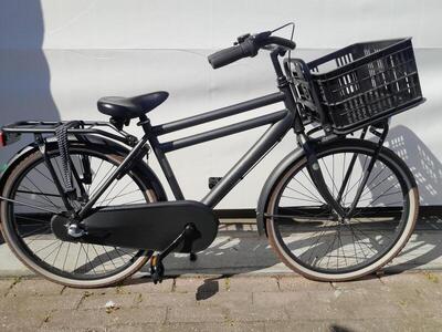 Cortina u4 transport 24" kids, 3 versnellingen, black gold matte