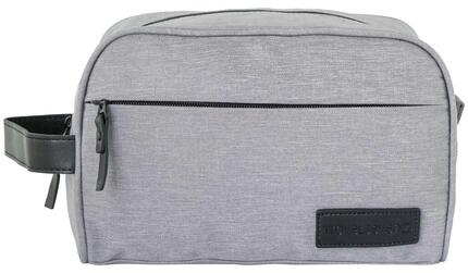 Trousse de toilette Travison marron et gris