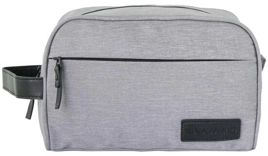 Trousse de toilette Travison marron et gris