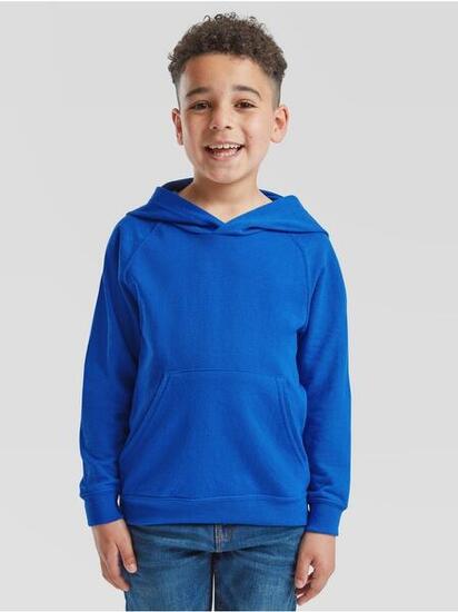 Sweat à capuche léger en polaire non brossée pour enfants