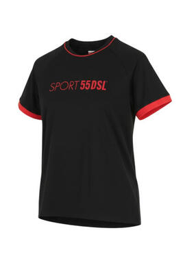 Diesel amtee-crossoon-wt15 heren t-shirt zwart - sportjersey s
