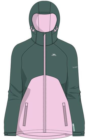 2058 Trespass Capture - Veste fille imperméable sapin 5/6