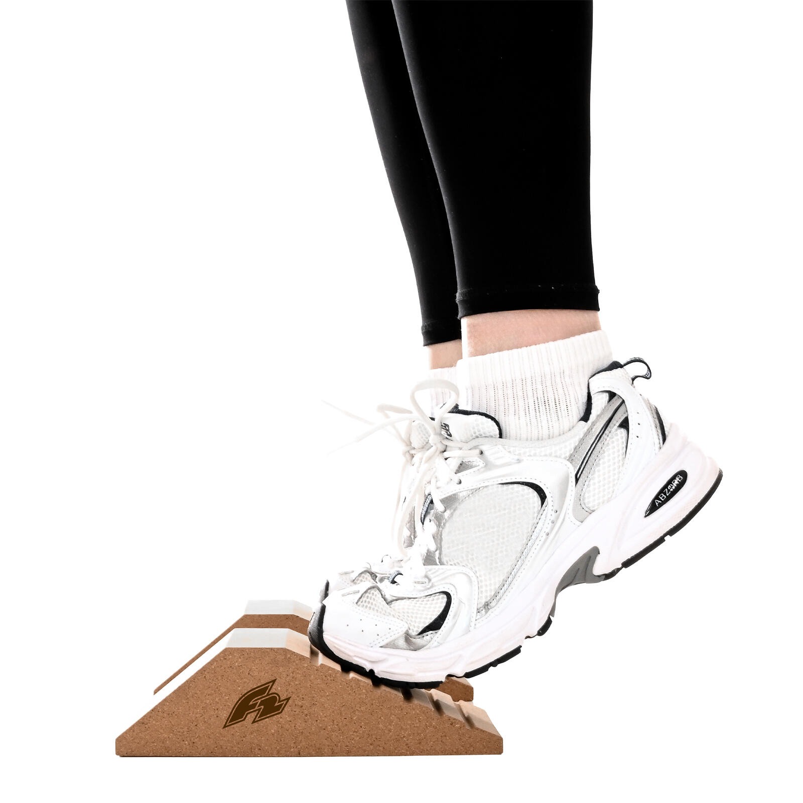 F2  Balance Board Squat Wedge Kork 23cm Natur 5/6