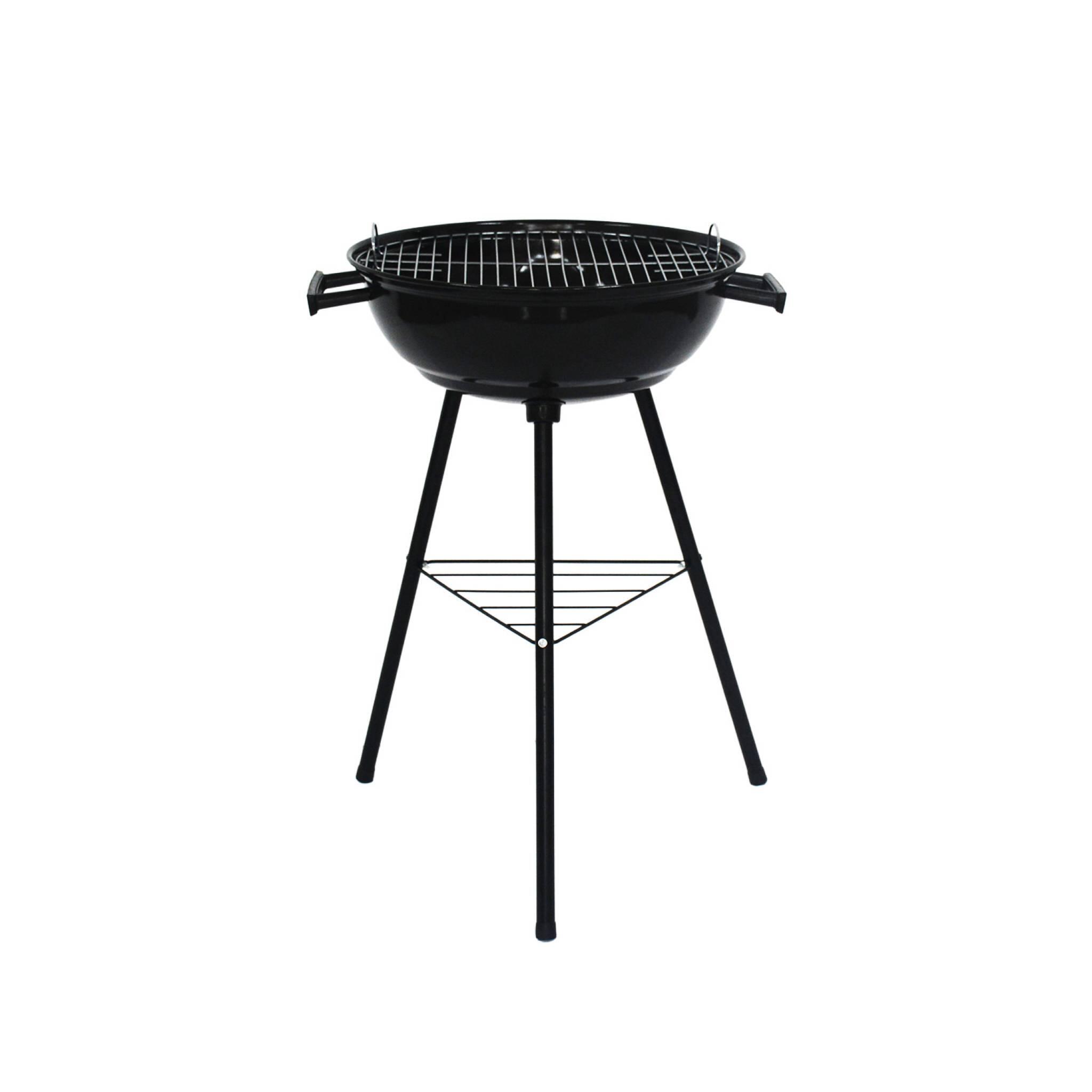 Barbacoa de carbón, Ø39cm, Negro 2/4