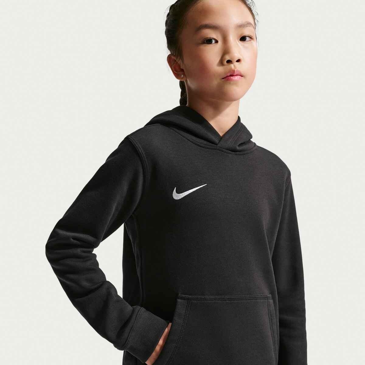 Felpa con cappuccio junior ( fleece) nike nero 4/6