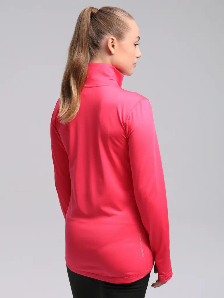 Sweat-shirt femme Loap Paneta rouge 4/7
