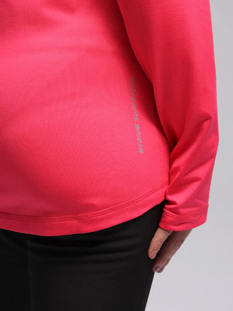 Sweat-shirt femme Loap Paneta rouge 7/7