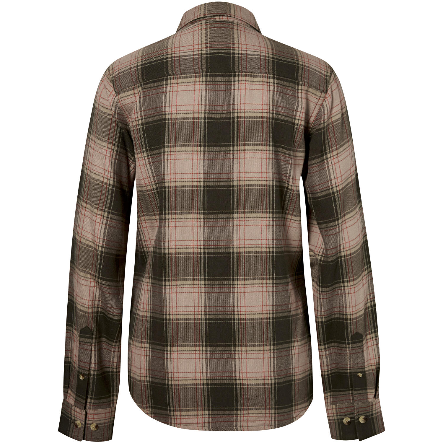 Pinewood Finnveden Forest Flannel Shirt Damen (Olive/D.Green) Größe L 2/2