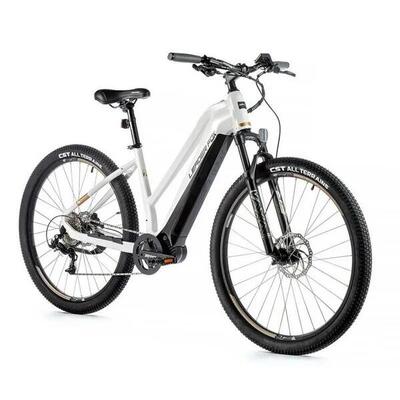 Elektrische damesfiets met middenmotor leader fox swan 2023 bafang m300