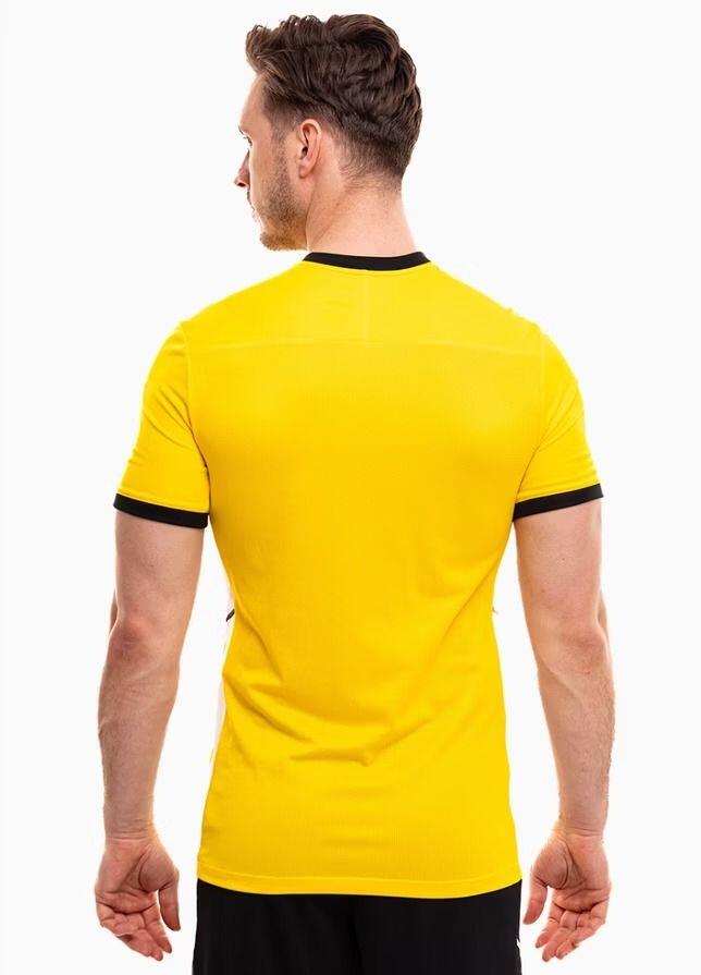 T-shirt da calcio uomo nike giallo 3/4