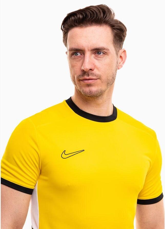 T-shirt da calcio uomo nike giallo 2/4