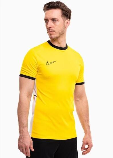 T-shirt da calcio uomo nike giallo