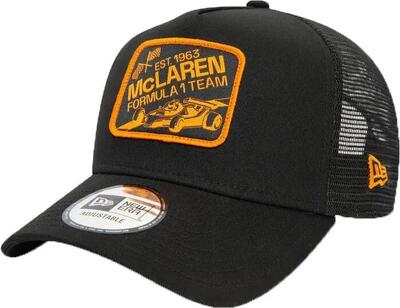 Mclaren unisex graphic patch ef trucker cap zwart
