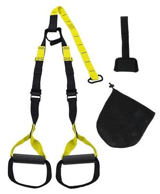 Hangend krachttrainingssysteem lifefit bodytrainer home iii geel