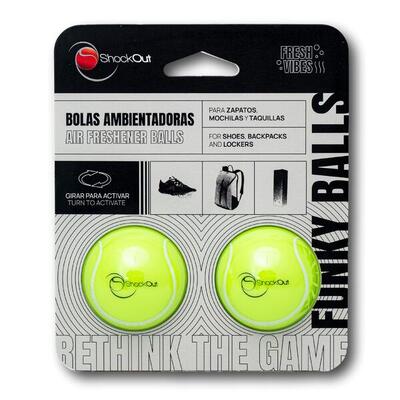 Funky balls shockout - geurverdrijvende balletjes voor sportschoenen en tassen