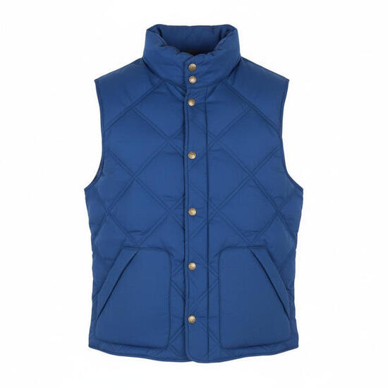 Gilet matelassé réversible Scotch & Soda M bleu camouflage