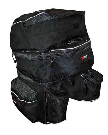 Sac de transport pour vélo Lifefit 3 pièces noir