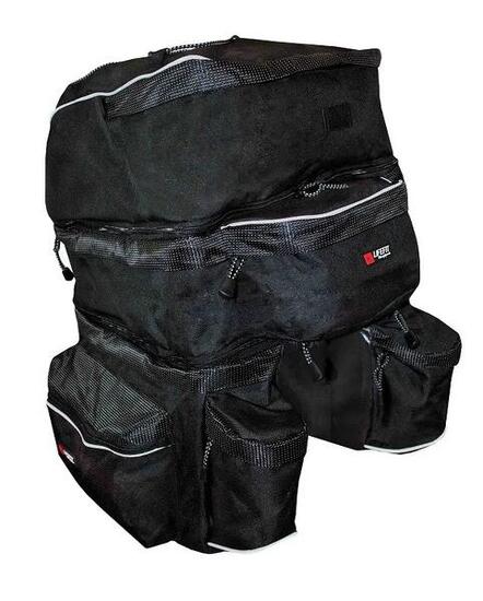 Sac de transport pour vélo Lifefit 3 pièces noir