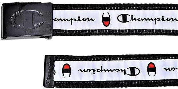 Ceinture Champion Unisexe Jacquard Noir/Blanc 3/3