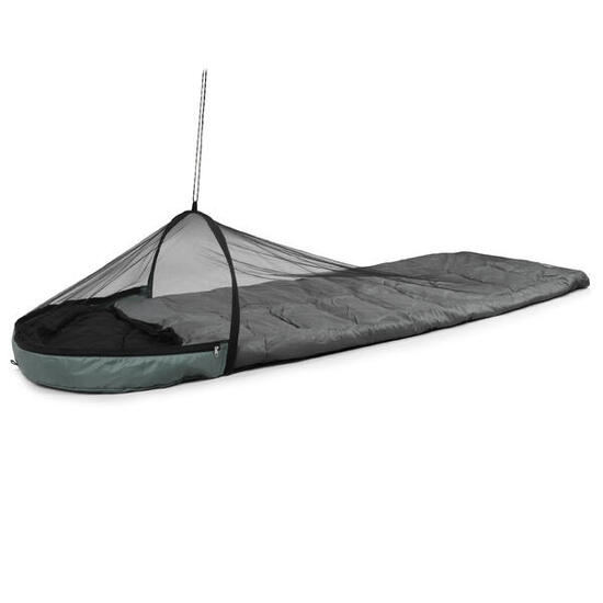 Travelnet Tracker Easy PURE, L210x W70x H40cm, noir, 1 personne
