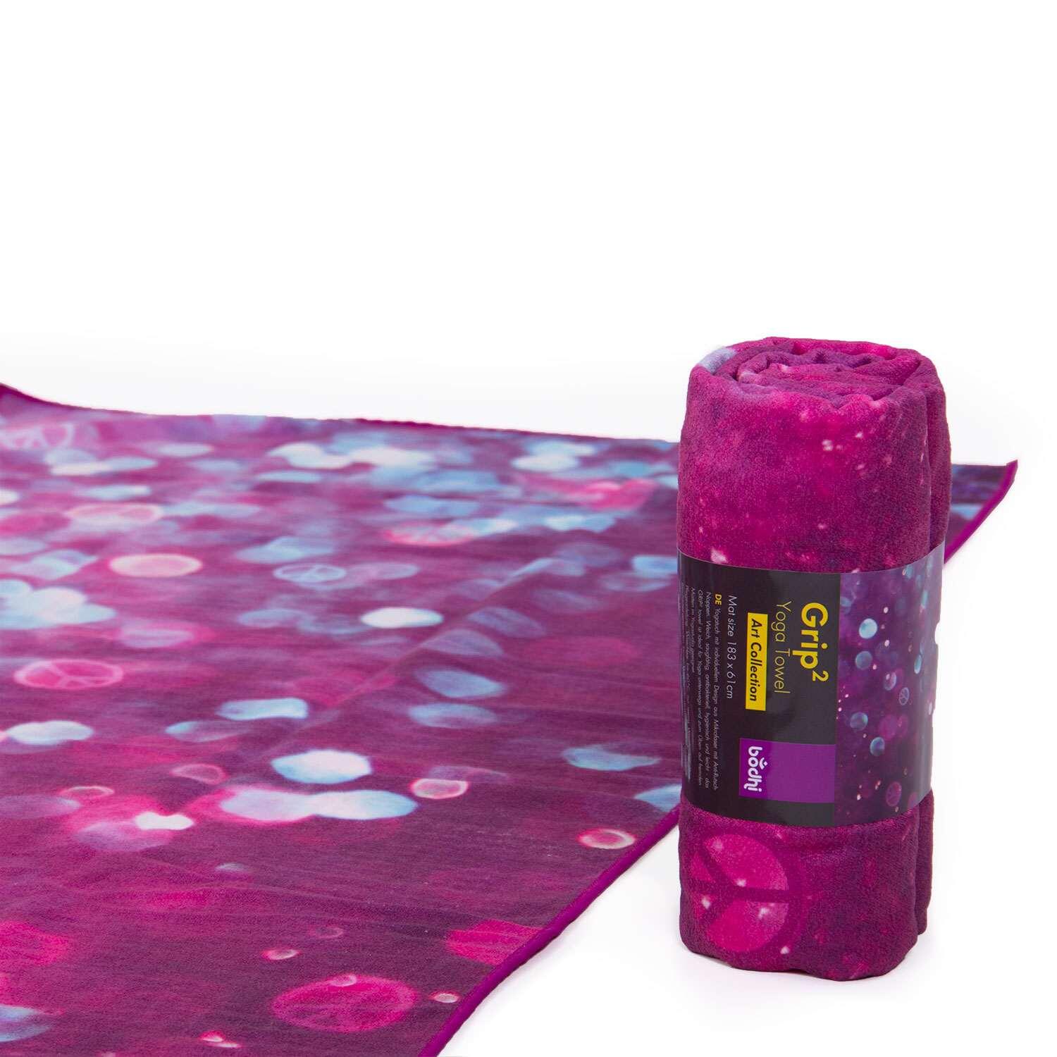 Toalla de yoga GRIP Gotas de Paz 183 x 61 cm 4/5