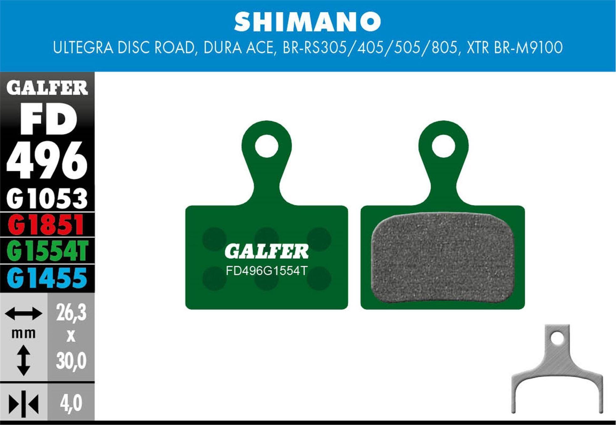 Bremsbelag Galfer Galfer Advanced Deore (B03s) 2/3
