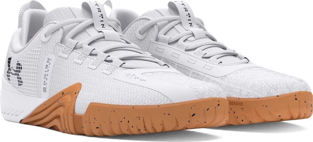 Under Armour Reign 6 White Men's Training Shoe 3/7