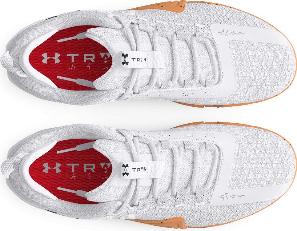 Under Armour Reign 6 White Men's Training Shoe 2/7