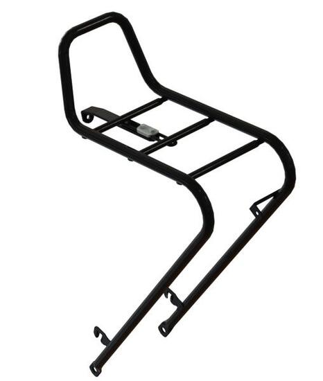 Porte-bagages Avant Steco Flow 28 Pouces Acier Noir - Accessoire Pratique