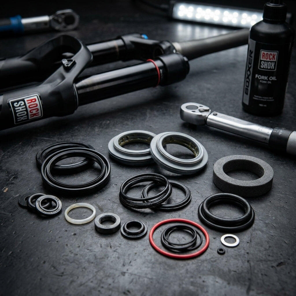 Kit guarnizioni forcella Rockshox Boxxer Wc Charger 2/3