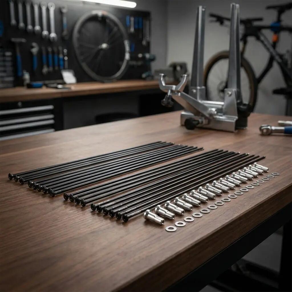 DT SWISS Kit de rayons Pr 1400 Di 21 Gr Rb Ab My 20 Vr+Hr Graphite Noir 2/2