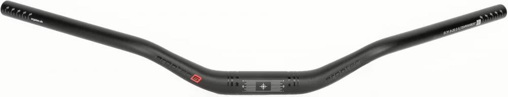 Steering Riser Bar 50 Comfort Ø31.8x720 - Black 2/2