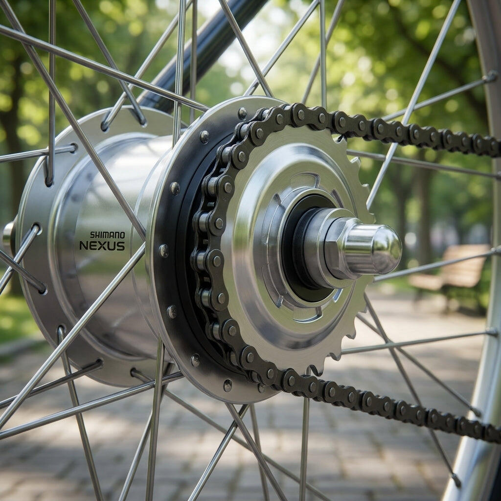 Pignone Shimano Nexus 19T argento (SMGEAR). 2/2