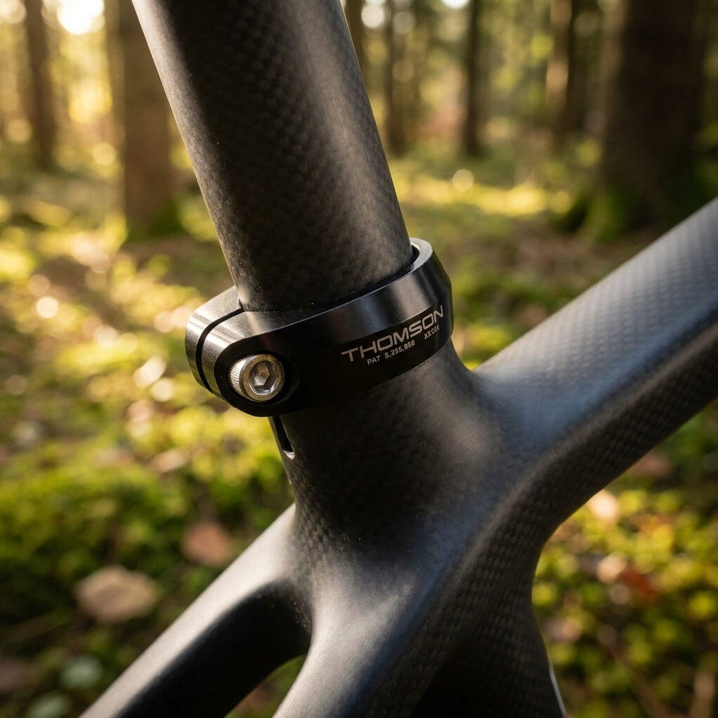 Thomson collier de selle alu 34,9 mm noir 2/2
