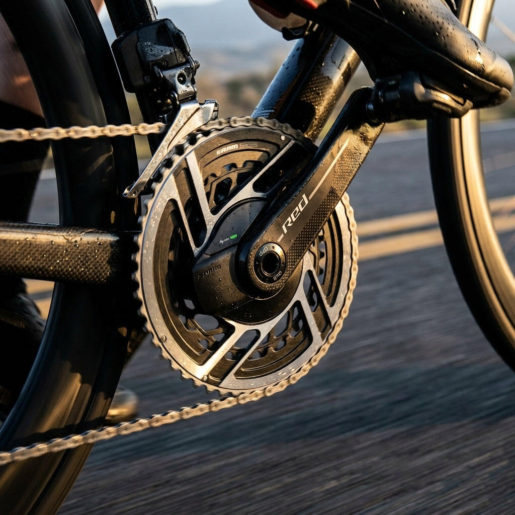 Pedali Sram Red AXS E1 Powermeter 2X DUB DM 172 mm 2/2