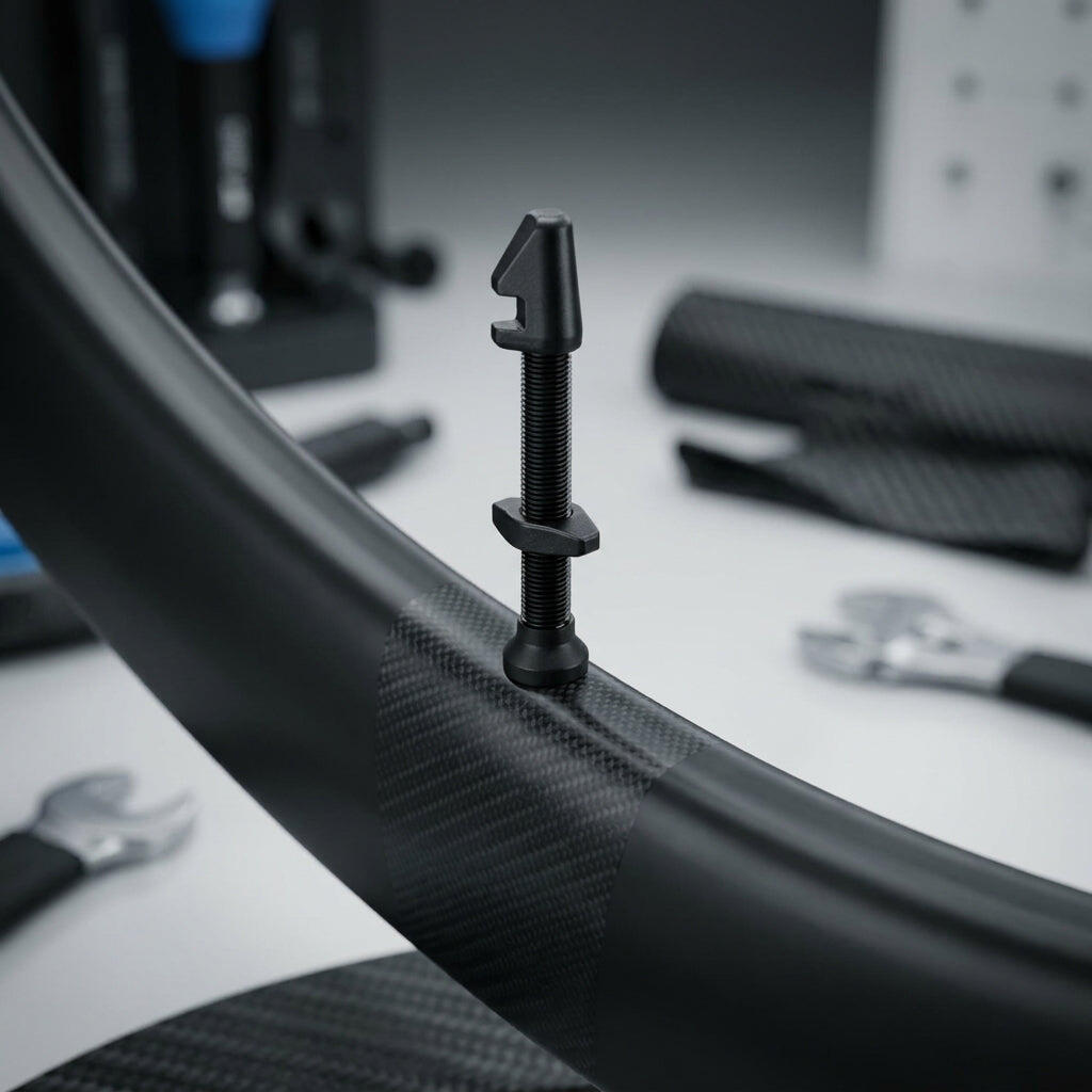 DT Swiss Tubeless-Ventil Alu schwarz 66-80 mm Schwarz - zuverlässige Luftdich... 2/3