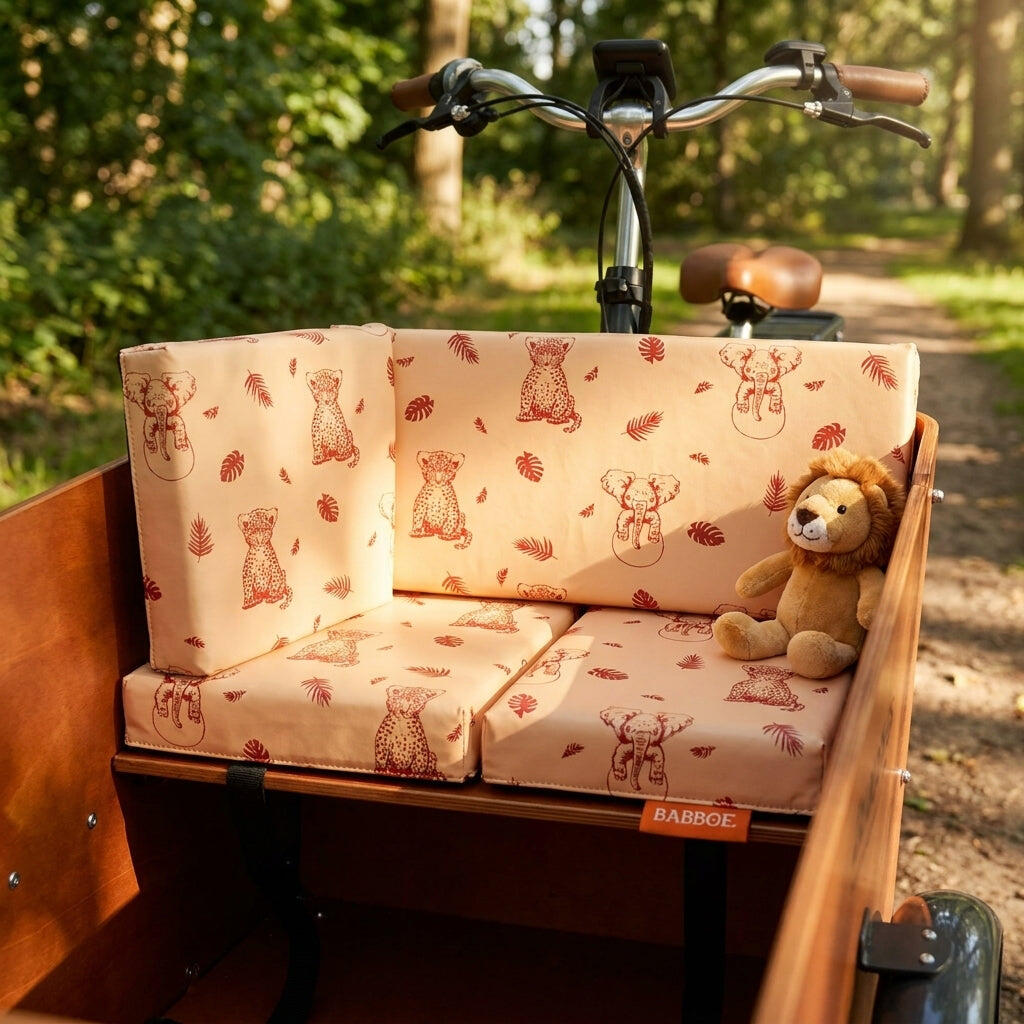 Kussenset Babboe Safari Peach, voor Max-E 2/3