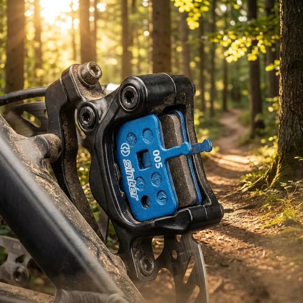 Scheibenbremsbelag Sinter 005 Avid organisch, E-Bike, blau, 25 Stück 2/3